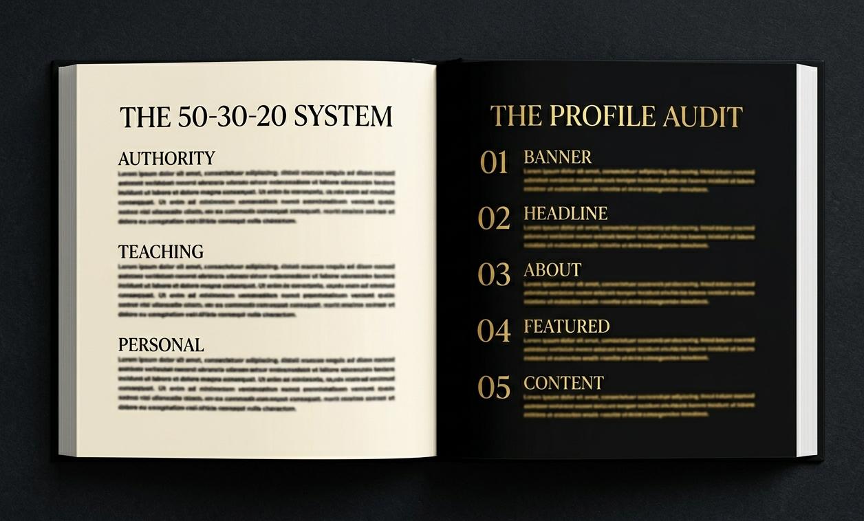 Open CRICKETS book showing content - 53 page LinkedIn positioning system