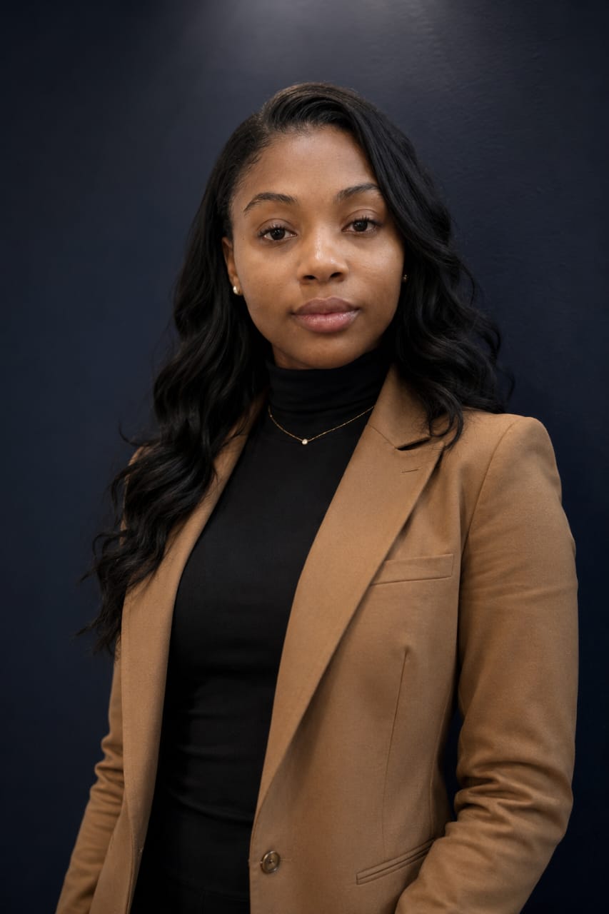 Jennifer Mmesoma Omaliko Jennavi agency founder camel blazer Nigerian LinkedIn ghostwriter